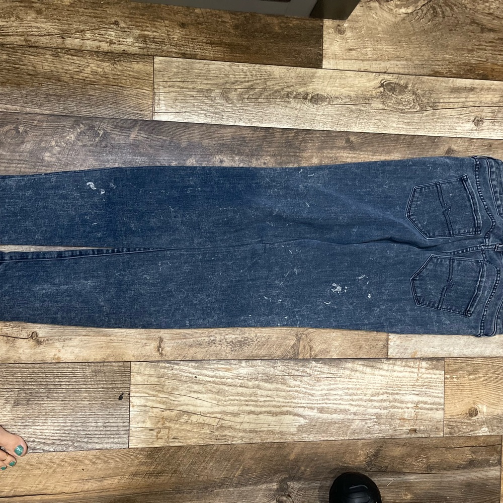 Dark Blue and Black Denim Jeans - 2 pair